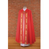 Red cope with decorative stripes (65) - Image 1
