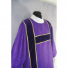 Gothic purple dalmatic - jacquard fabric (45) - Image 1