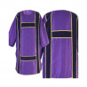 Gothic purple dalmatic - jacquard fabric (45) - Image 2