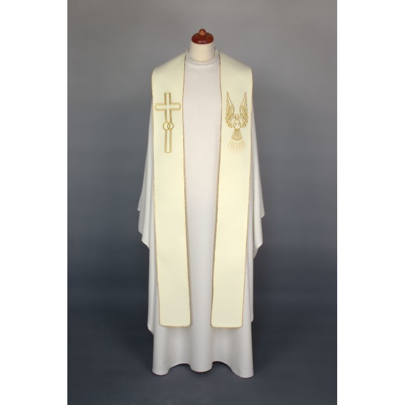 Embroidered wedding stole - for administering the Sacrament of Marriage (18) - Best Catholic Shop