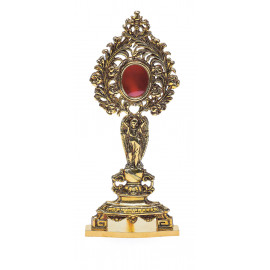 Bronze reliquary, gold-plated 32 cm (12.6 inches)