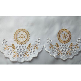 Embroidered altar cloth - Eucharistic design (125)