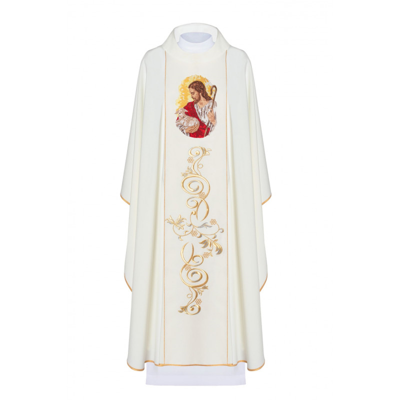 Chasuble with image of Jesus Christ (H) - Best Catholic Shop