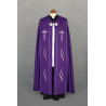 Alpha and Omega embroidered purple cope (72) - Image 1