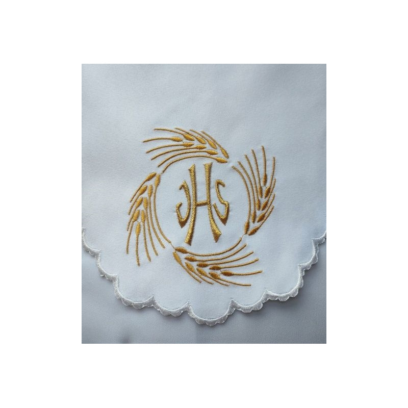 Embroidered altar cloth - Eucharistic design (138) - Best Catholic Shop