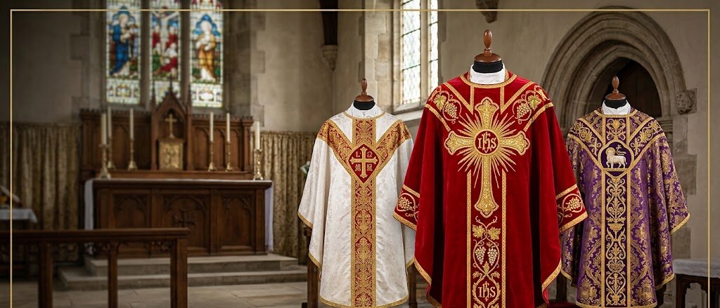 Handmade religious items, vestments and church supplies  [Shop Now]